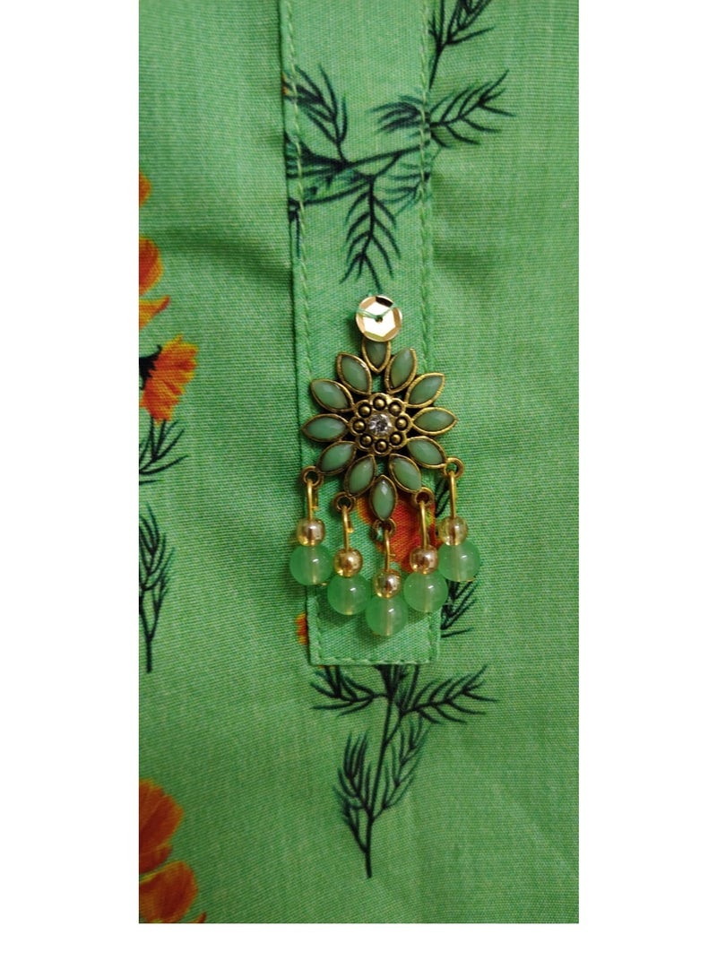 Fabric Pakistani Lawn Printed Stitched 2-Piece Suit (Large Size ) – 2026 Collection - Image 5